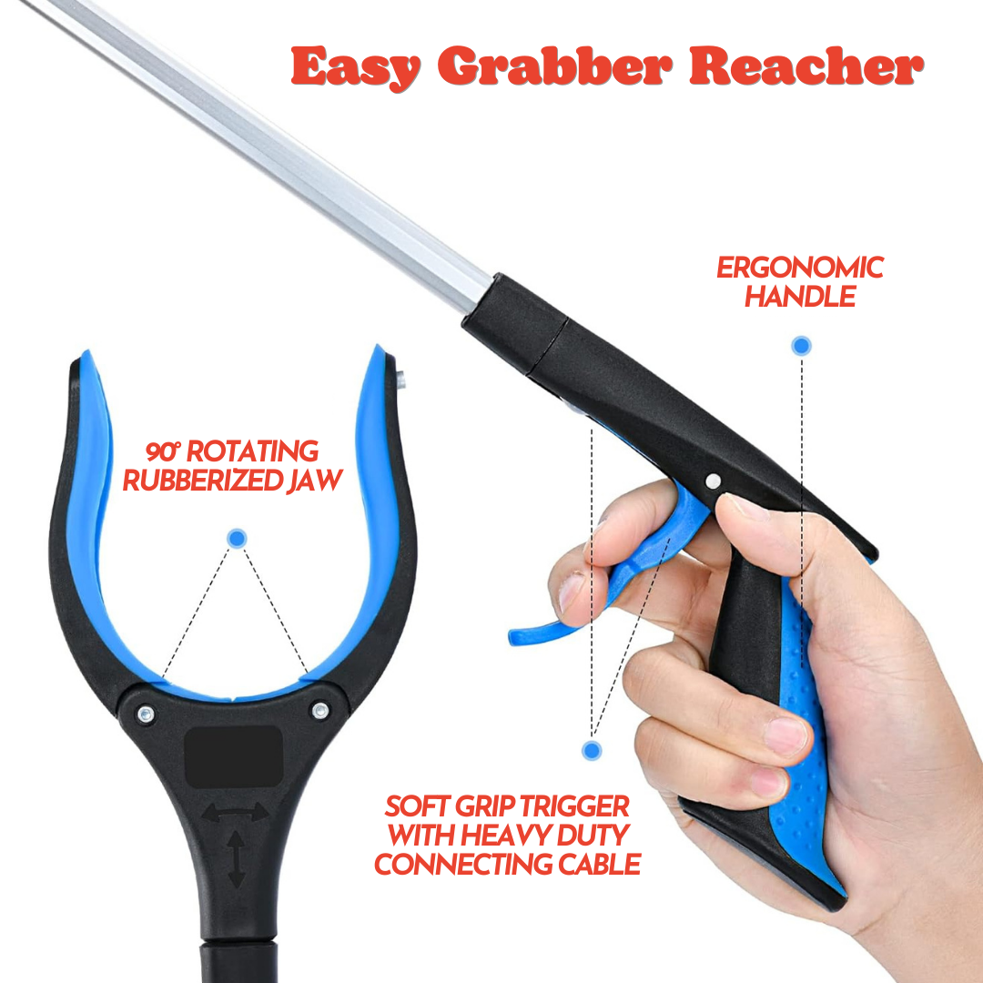 Easy Grabber Reacher – Easy On Easy Off | Highest Rated Mobility Aids Store