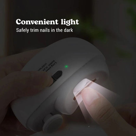 Deluxe Multifunctional Electric Nail Clipper With Buffer