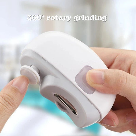 Deluxe Multifunctional Electric Nail Clipper With Buffer
