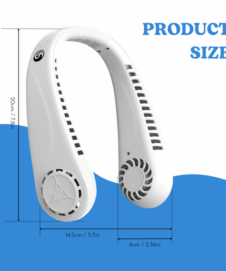 NEW ‼ EasyOn EasyOff Neck Fan