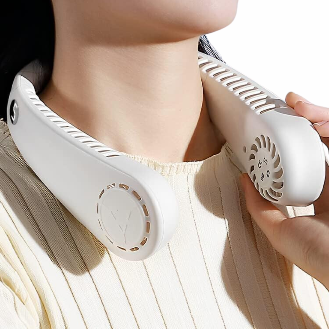 NEW ‼ EasyOn EasyOff Neck Fan
