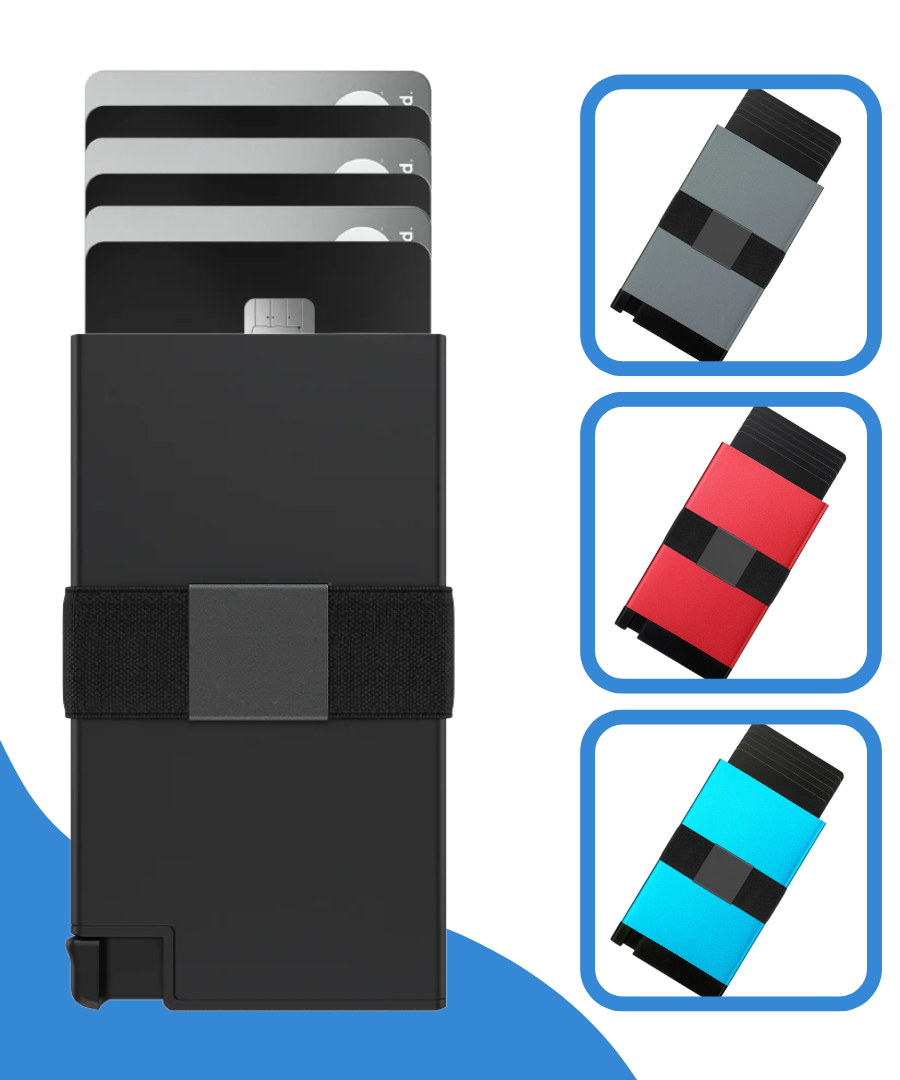 EasyOn EasyOff ID Protection Card Holder