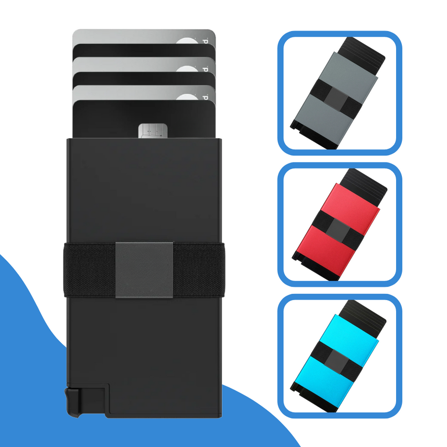 EasyOn EasyOff ID Protection Card Holder