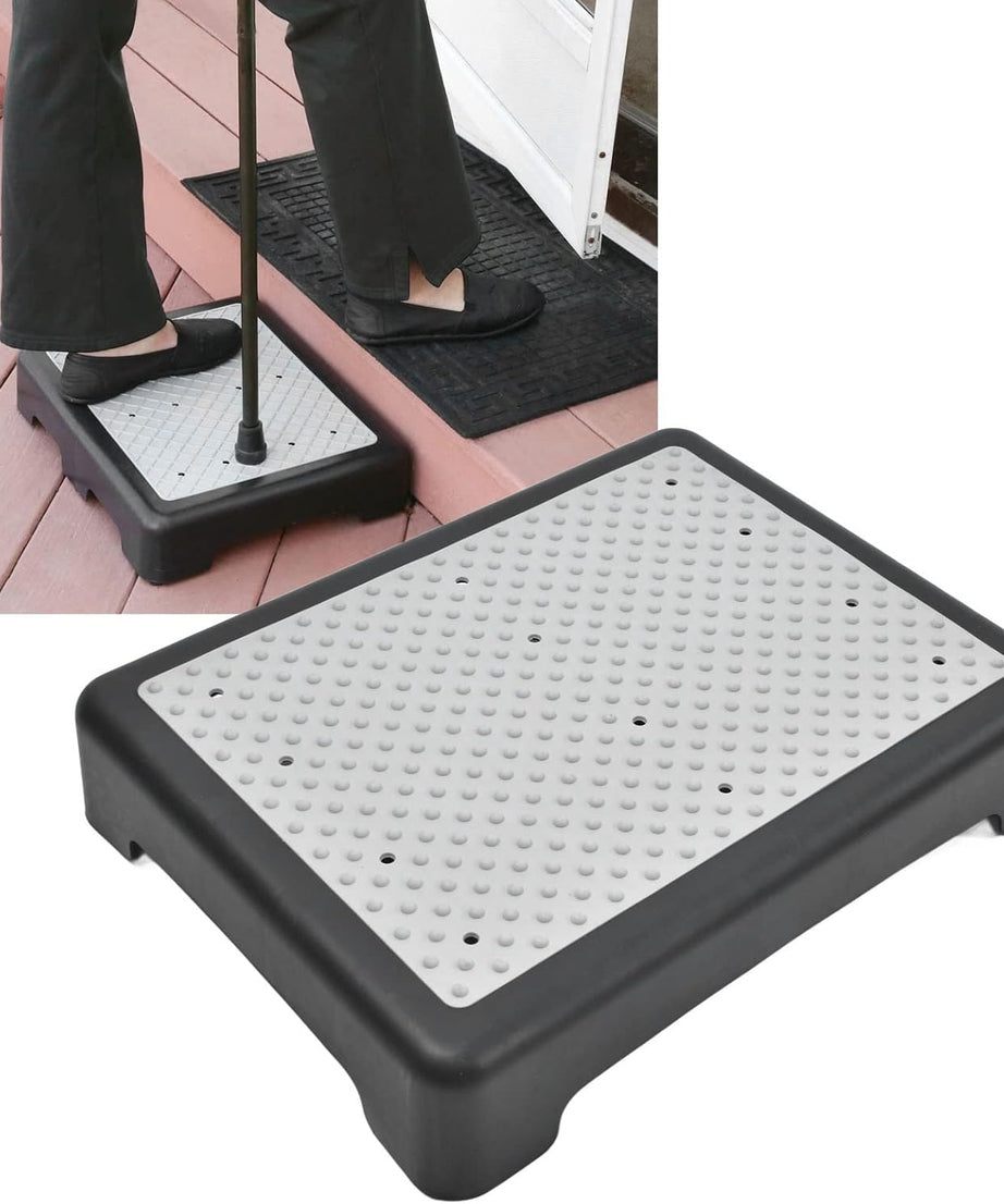 EasyOn EasyOff Non-Slip Plastic Half Step Stand (33cm x 42cm x 9cm)