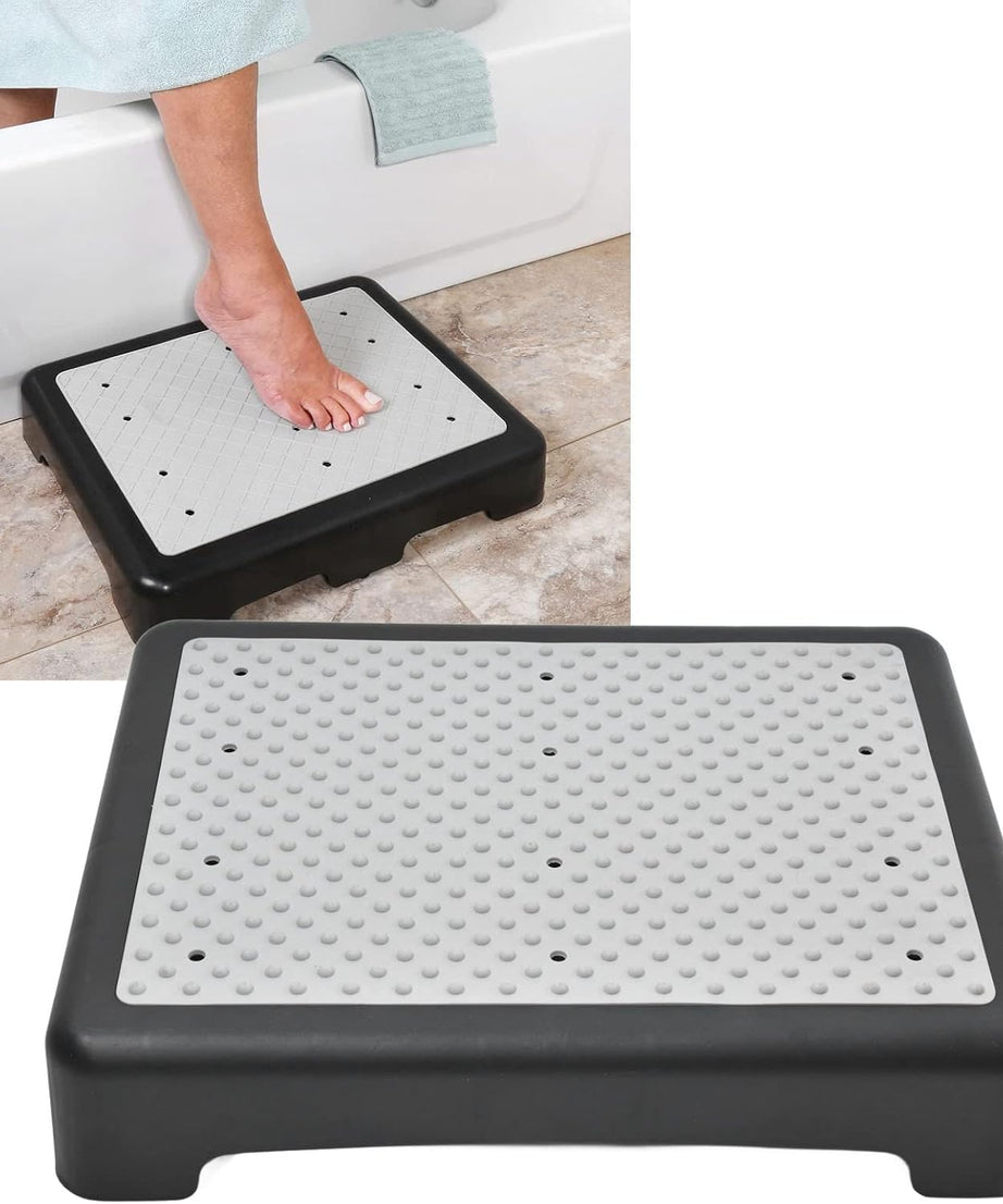 EasyOn EasyOff Non-Slip Plastic Half Step Stand (33cm x 42cm x 9cm)