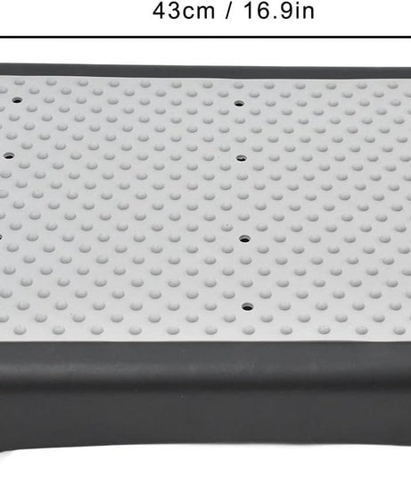 EasyOn EasyOff Non-Slip Plastic Half Step Stand (33cm x 42cm x 9cm)