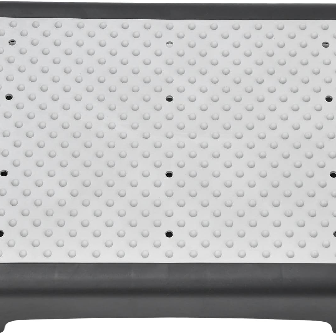EasyOn EasyOff Non-Slip Plastic Half Step Stand (33cm x 42cm x 9cm)