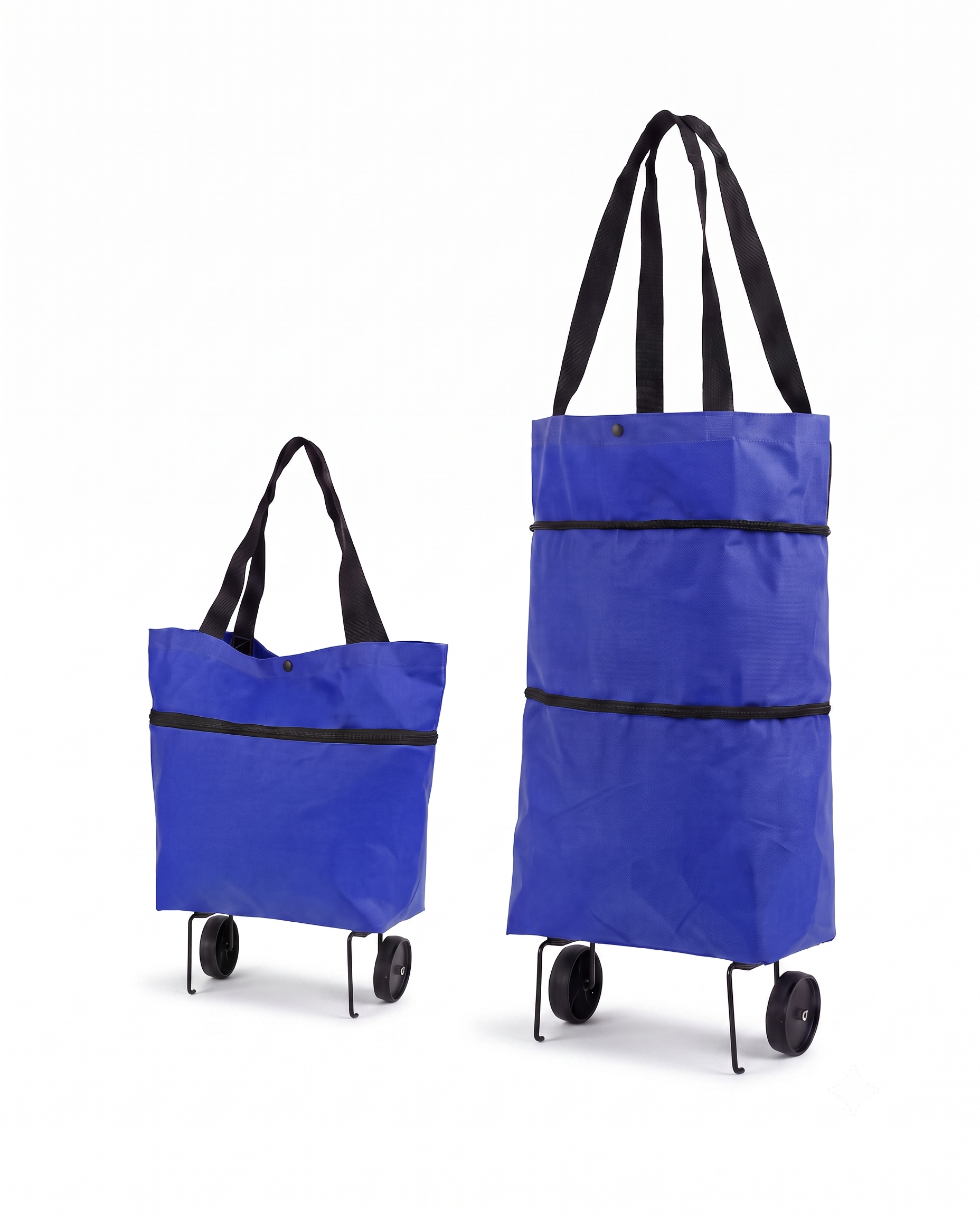 2-in-1 Foldable Shopping Trolley Bag