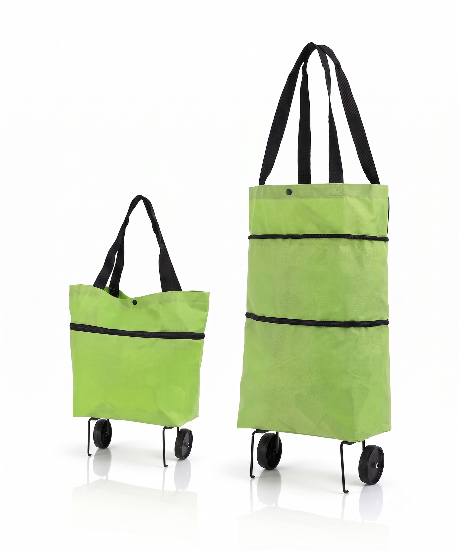 2-in-1 Foldable Shopping Trolley Bag