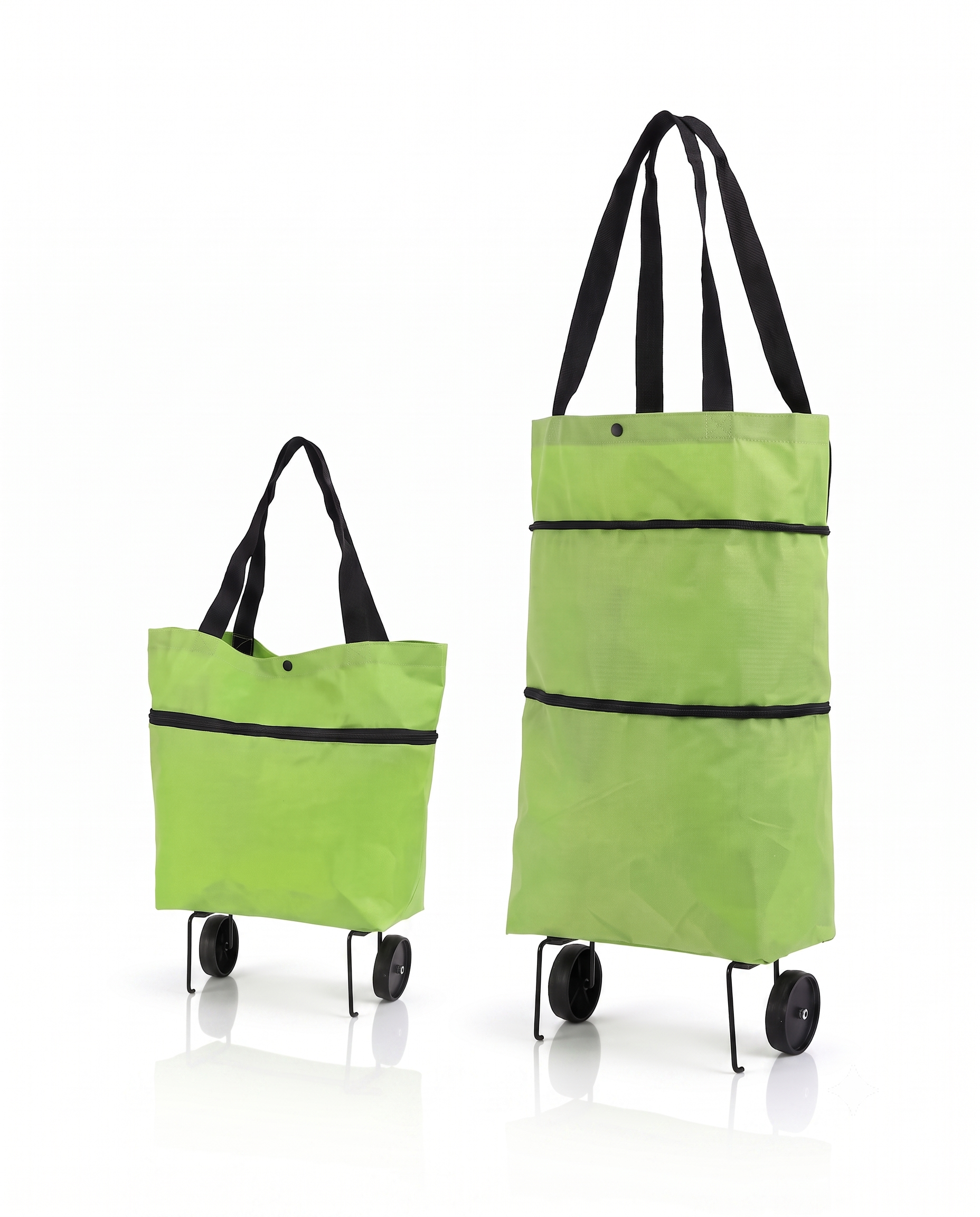 2-in-1 Foldable Shopping Trolley Bag
