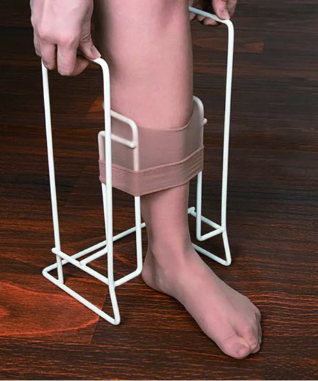 EasyOn EasyOff Deluxe Large Patented Stocking Donner with Extendable Handles with FREE Doffer (Value $29.95)