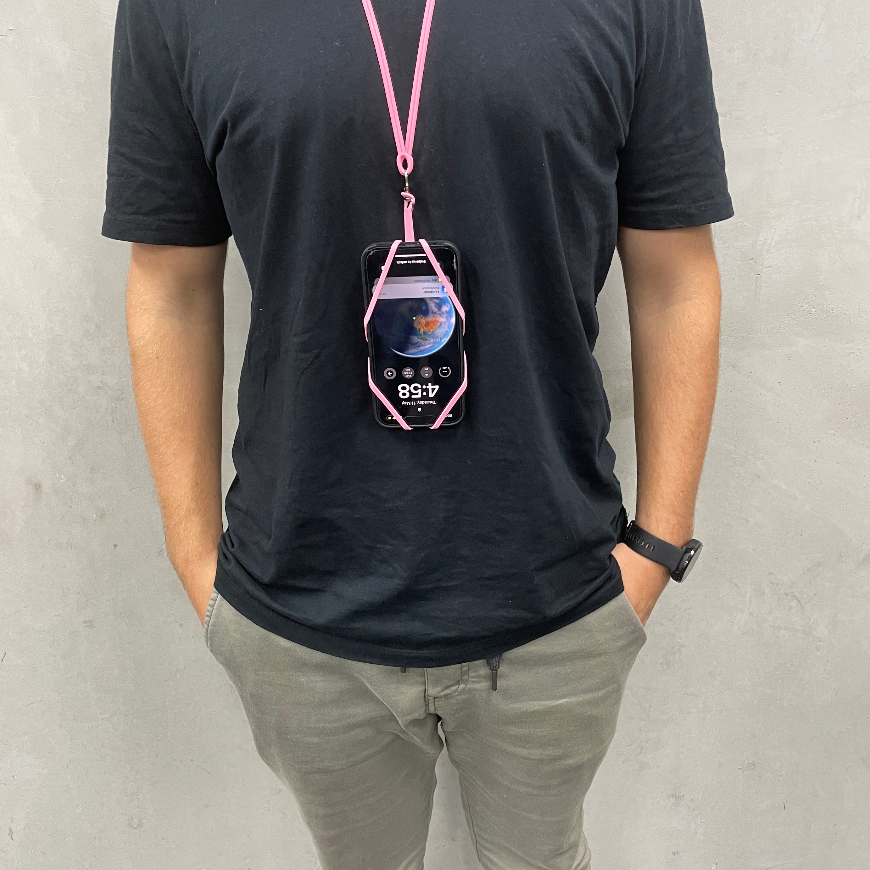 EasyOn EasyOff Phone Holder