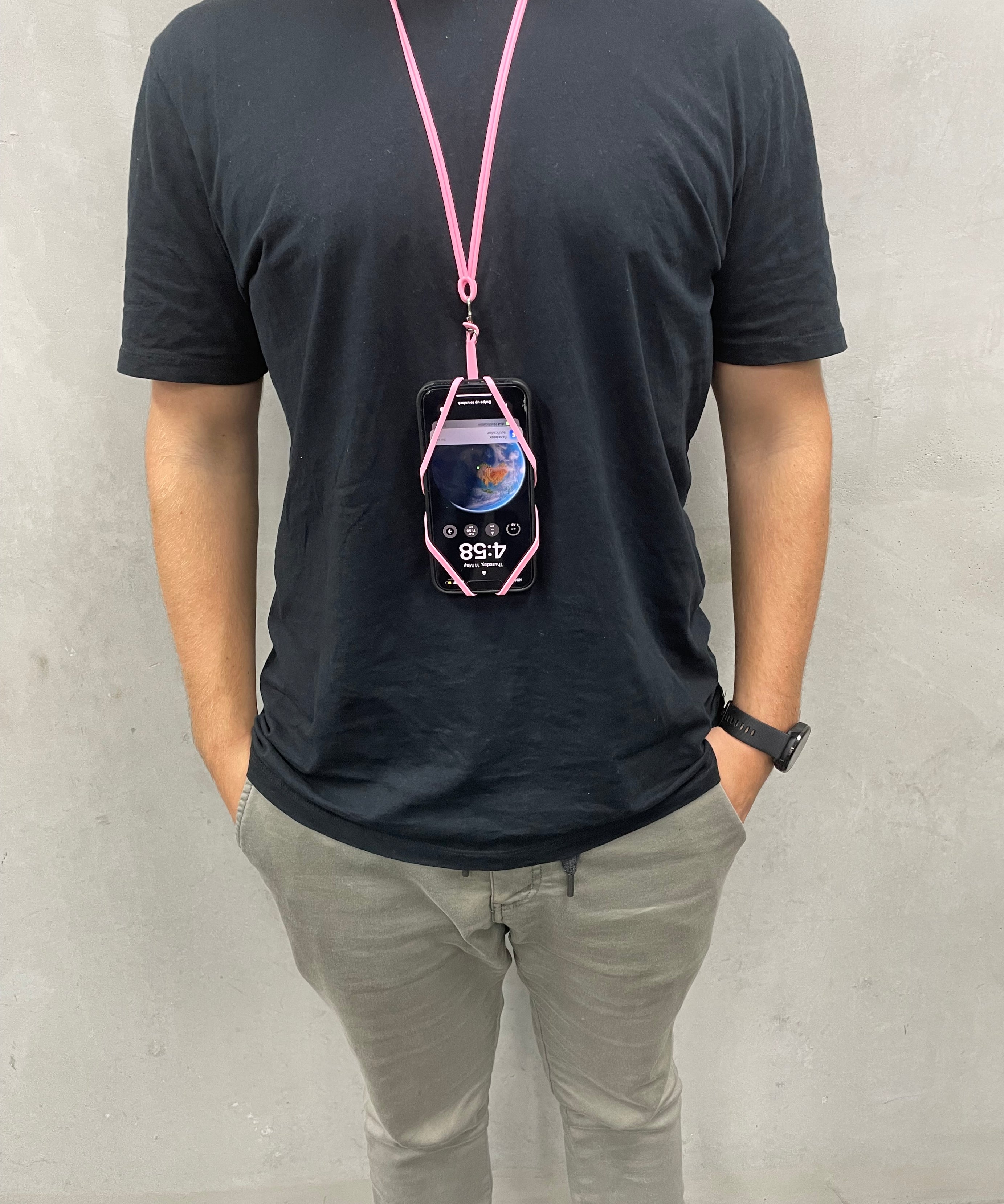 EasyOn EasyOff Phone Holder