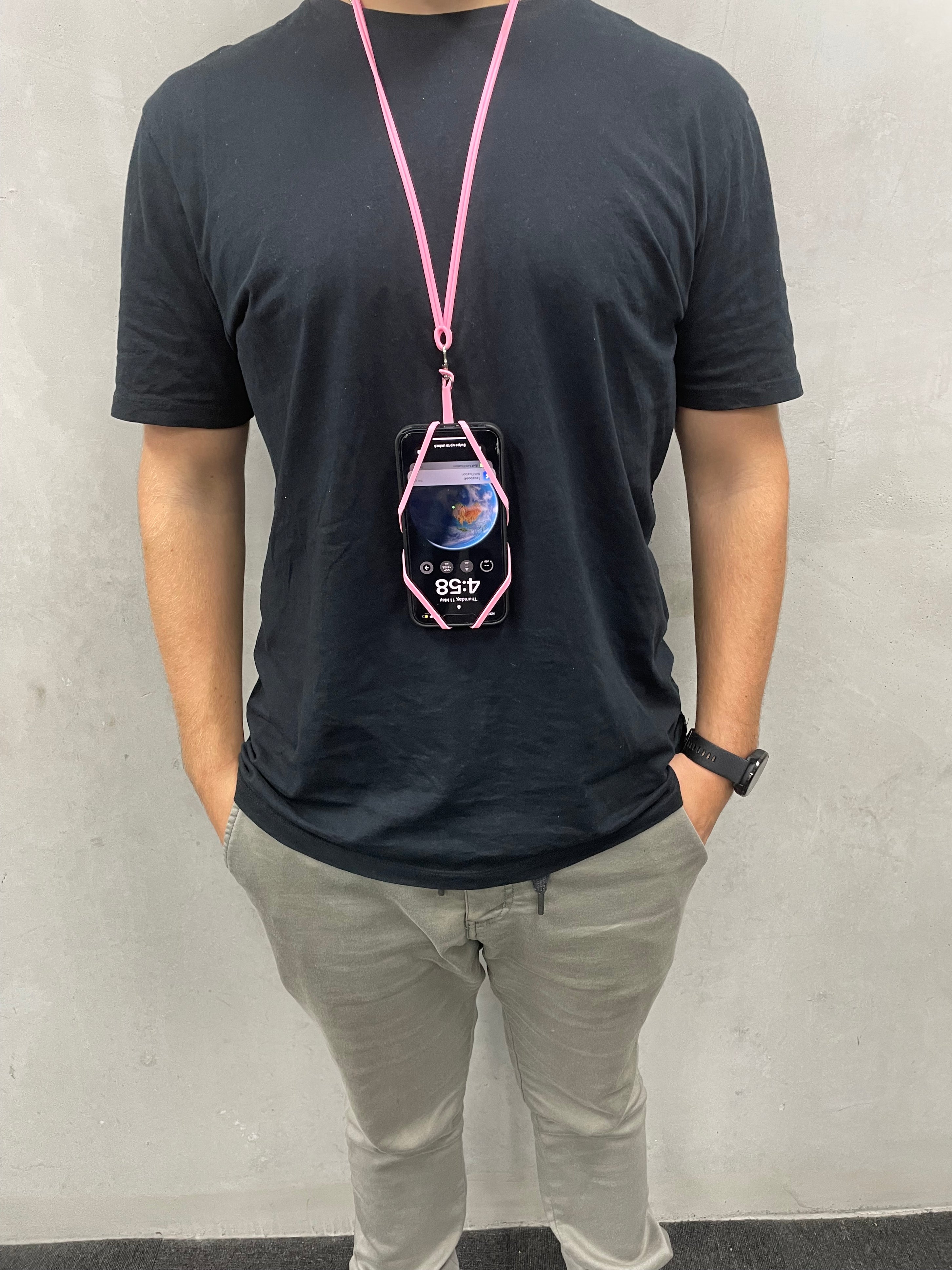 EasyOn EasyOff Phone Holder
