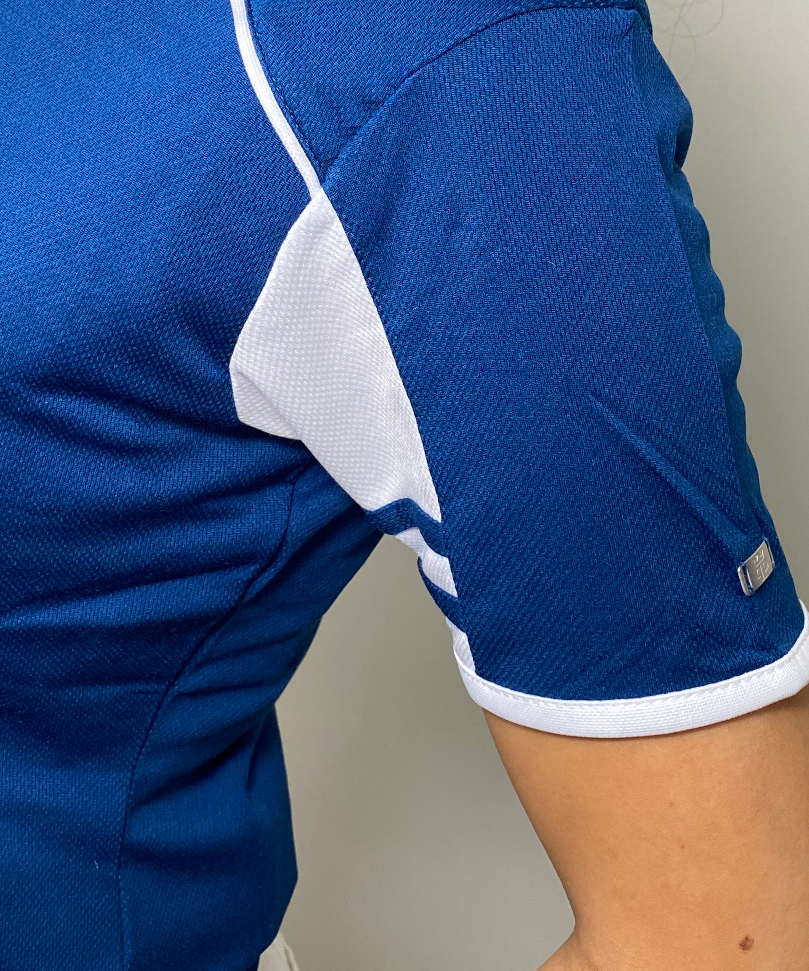 EasyOn EasyOff Navy/White Polo (Women)