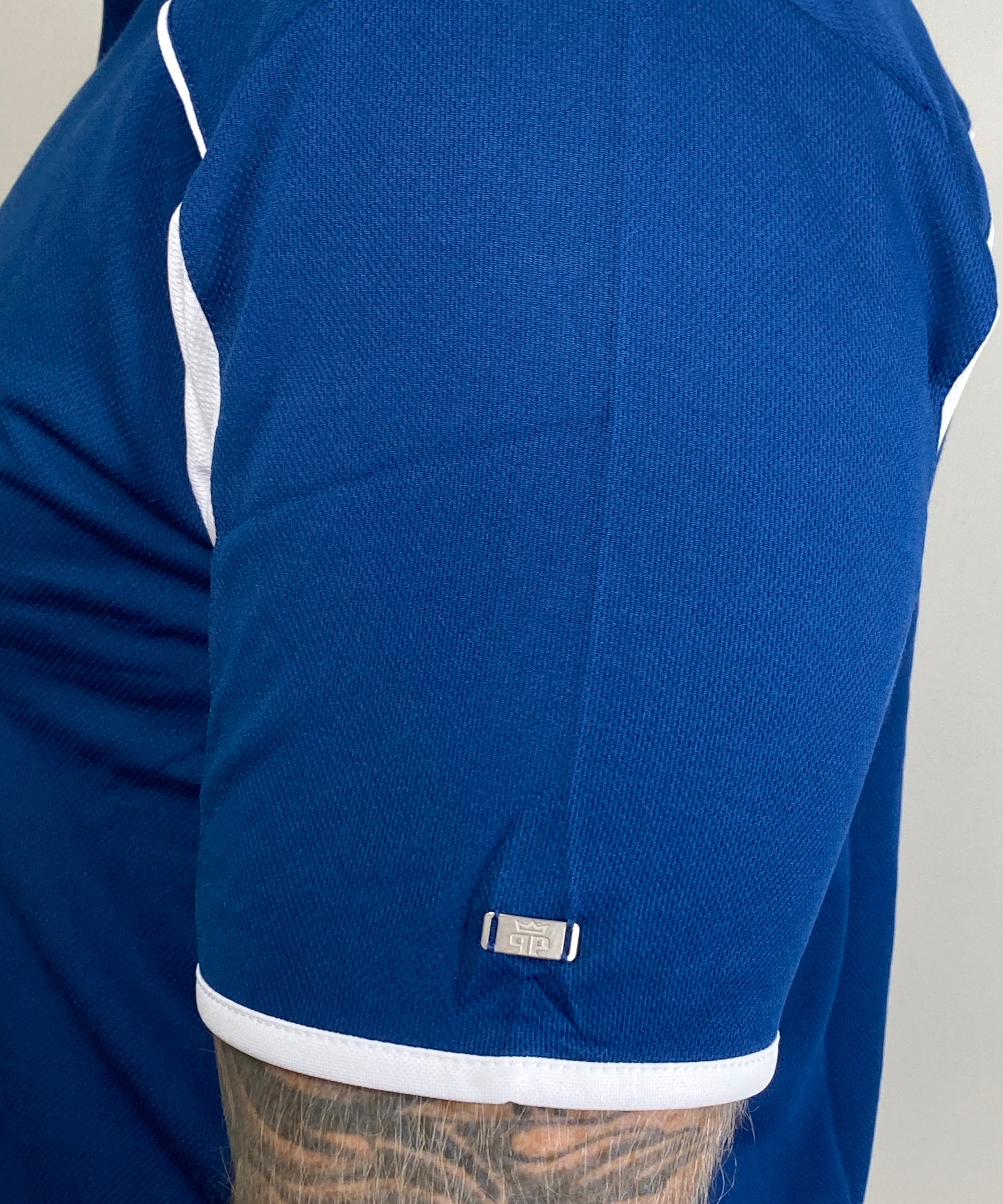 EasyOn EasyOff Navy/White Polo (Men)