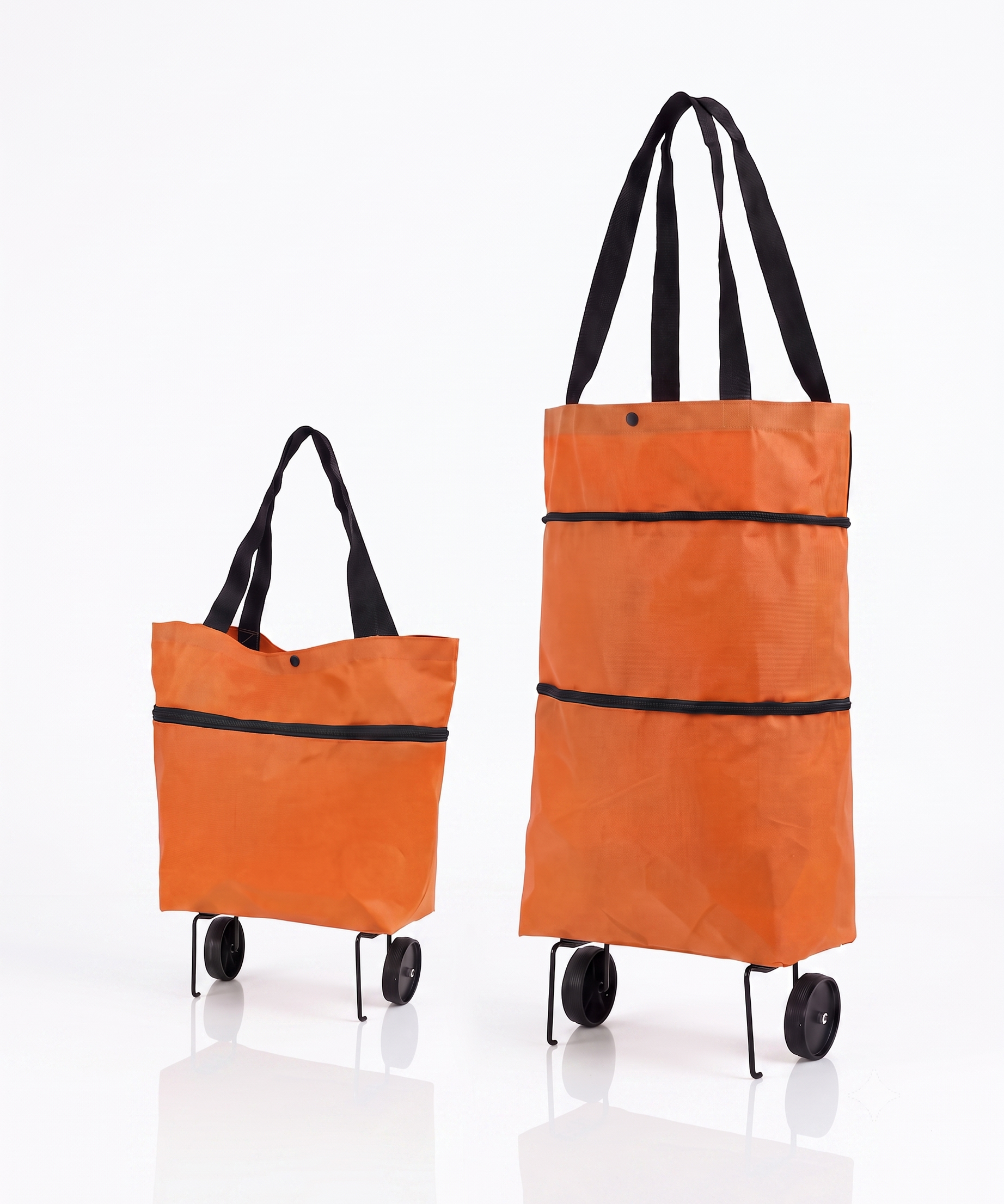 2-in-1 Foldable Shopping Trolley Bag