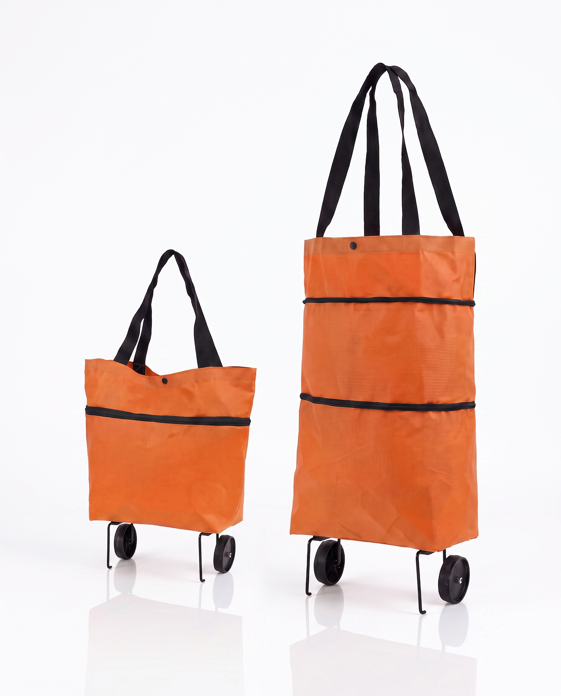 2-in-1 Foldable Shopping Trolley Bag