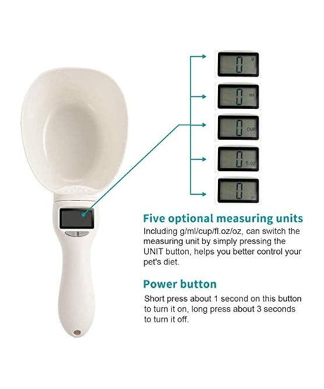 EasyOn EasyOff Weighing Scoop with Scale