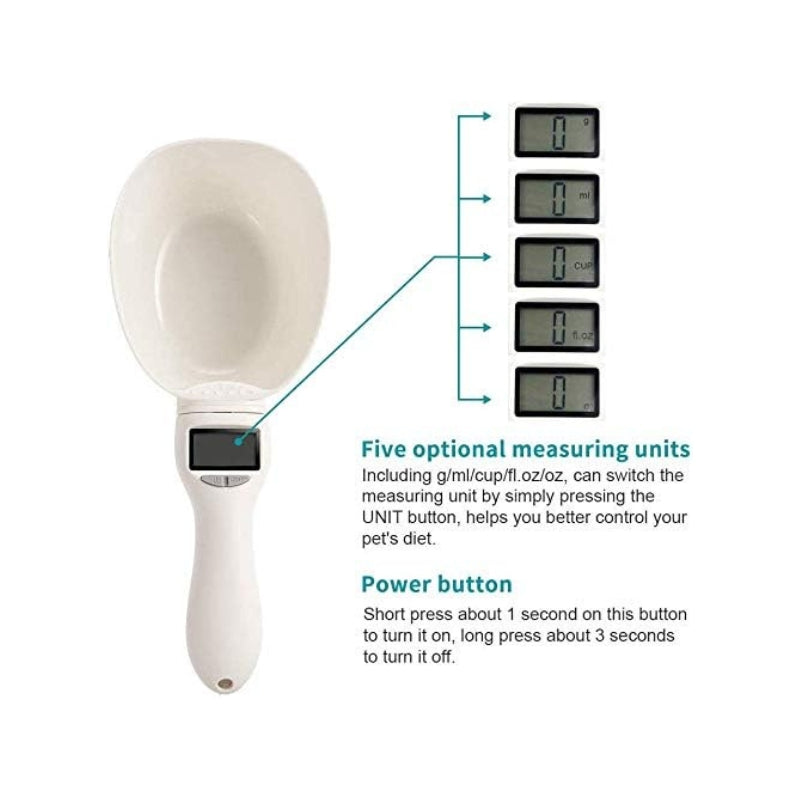 EasyOn EasyOff Weighing Scoop with Scale