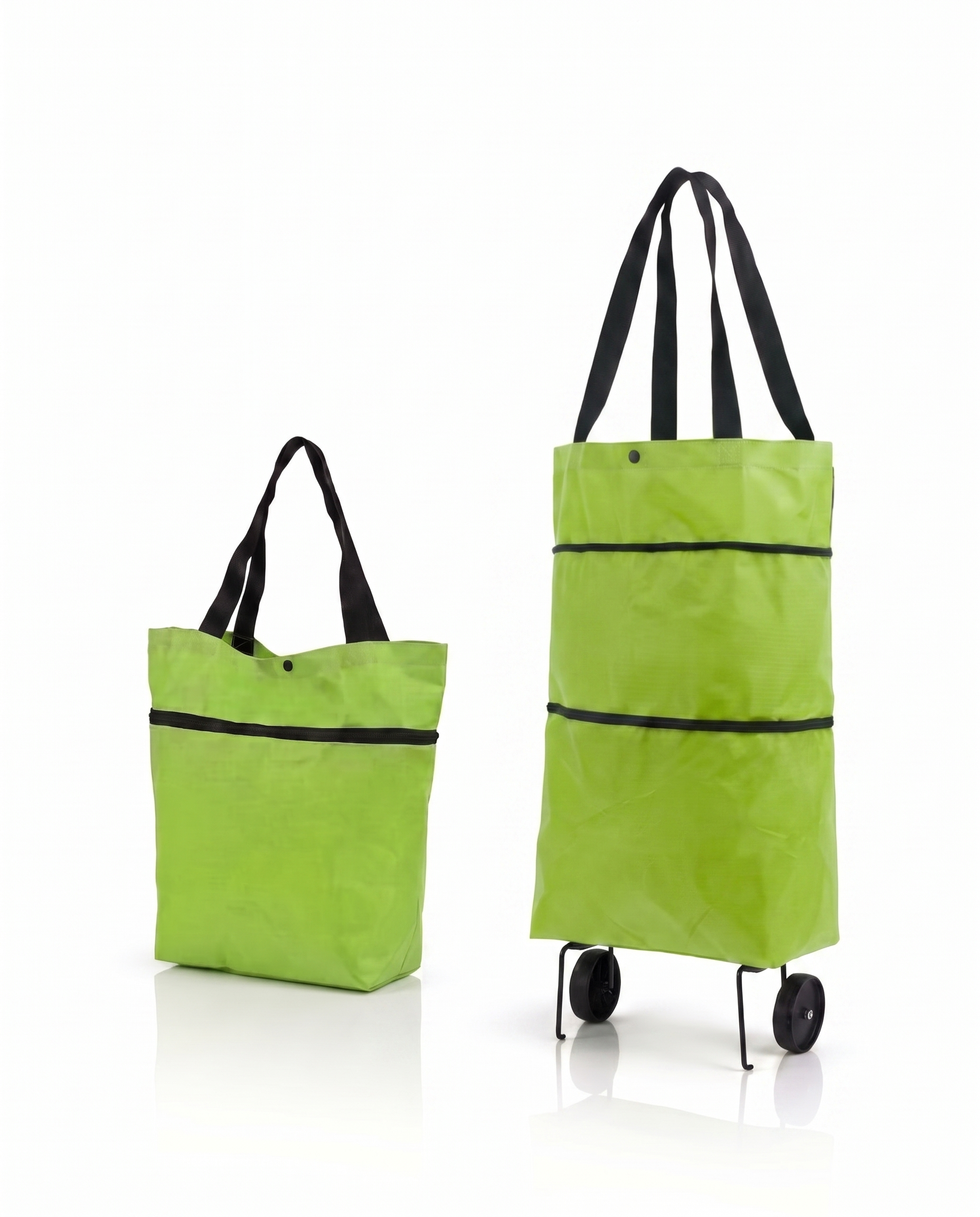 2-in-1 Foldable Shopping Trolley Bag