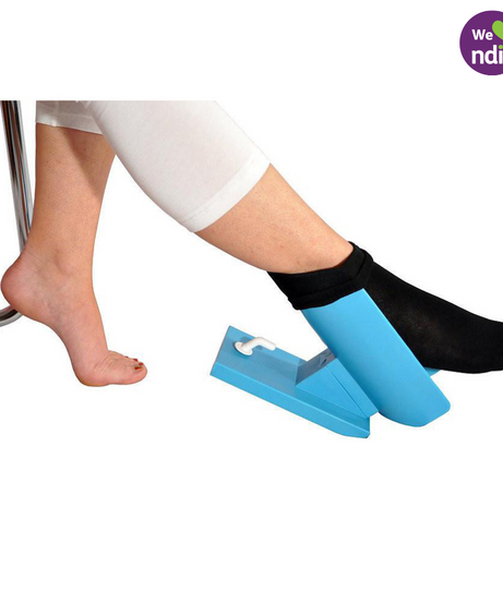 The Original No More Bending Complete Sock Aid Kit with FREE Shoe Helper - Easy On Easy Off Products (inc NEW DROP WAIST DRESSES)