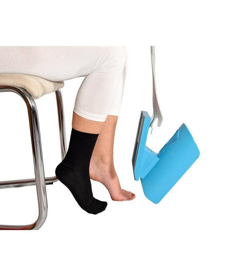 The Original No More Bending Complete Sock Aid Kit with FREE Shoe Helper - Easy On Easy Off Products (inc NEW DROP WAIST DRESSES)