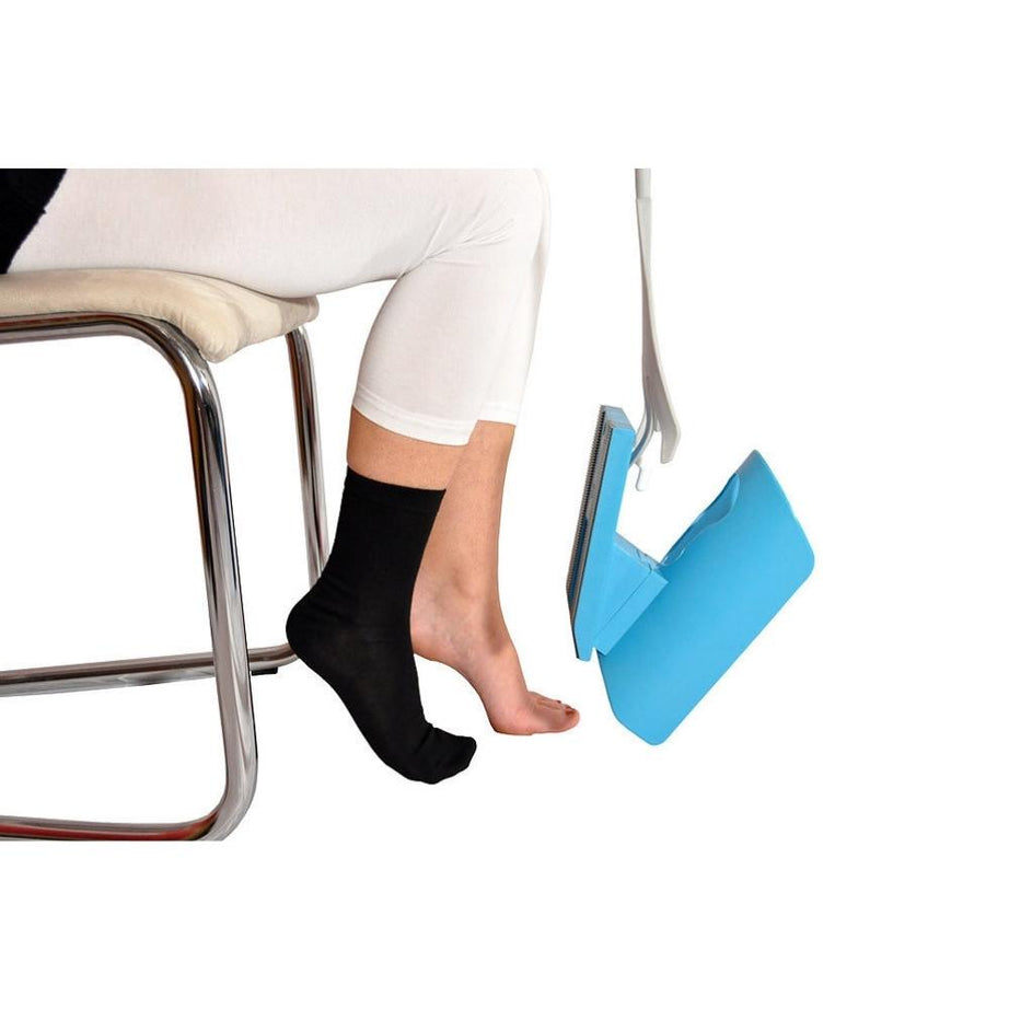 The Original No More Bending Complete Sock Aid Kit with FREE Shoe Helper - Easy On Easy Off Products (inc NEW DROP WAIST DRESSES)
