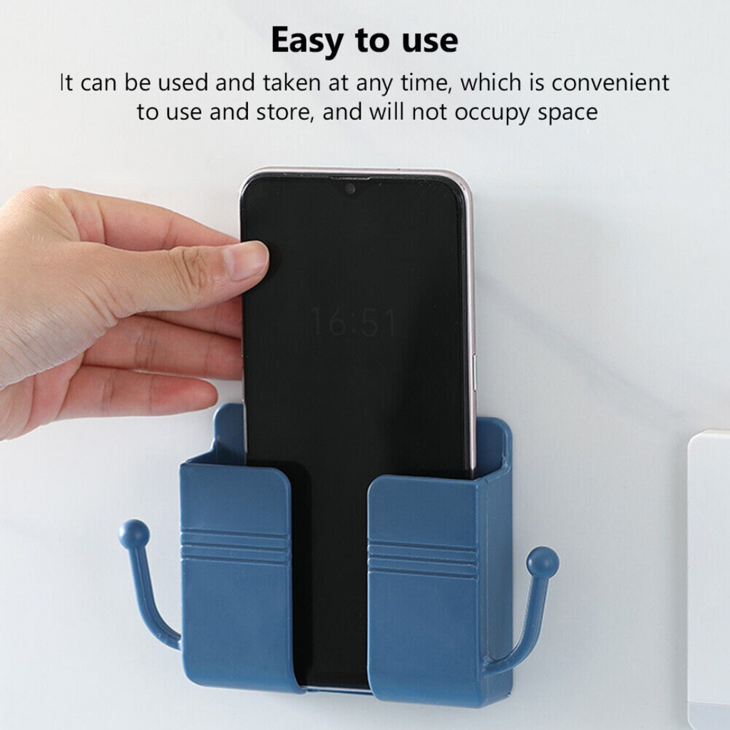 EasyOn EasyOff Wall Mounted Phone Holder And Key Stand Easy On Easy easyon-easyoff-wall-mounted-phone-holder-and-key-stand-easy-on-easy